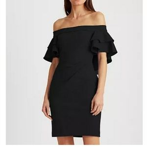 Ralph Lauren Tiered Overlay Dress